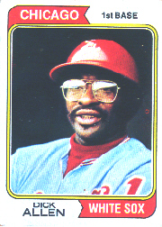 1974 Topps Baseball Cards      070      Dick Allen